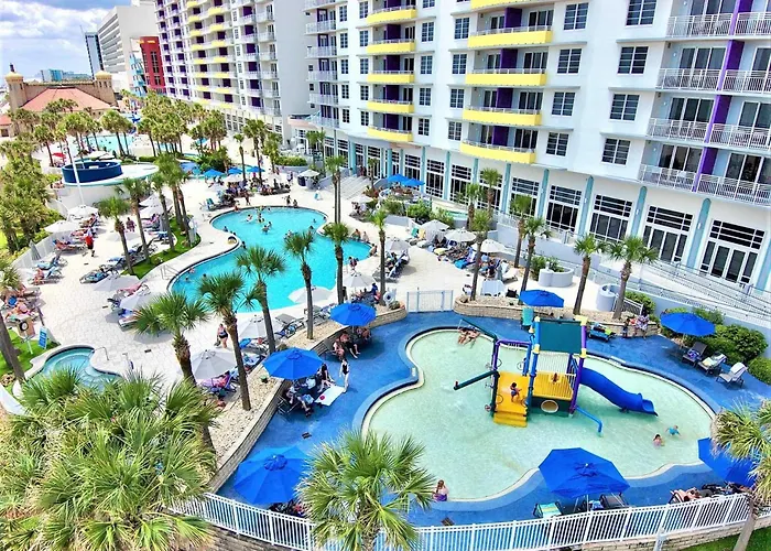 Luxury 11Th Floor 1 Bedroom Condo Direct Oceanfront Wyndham Ocean Walk Resort Daytona Beach | 1107