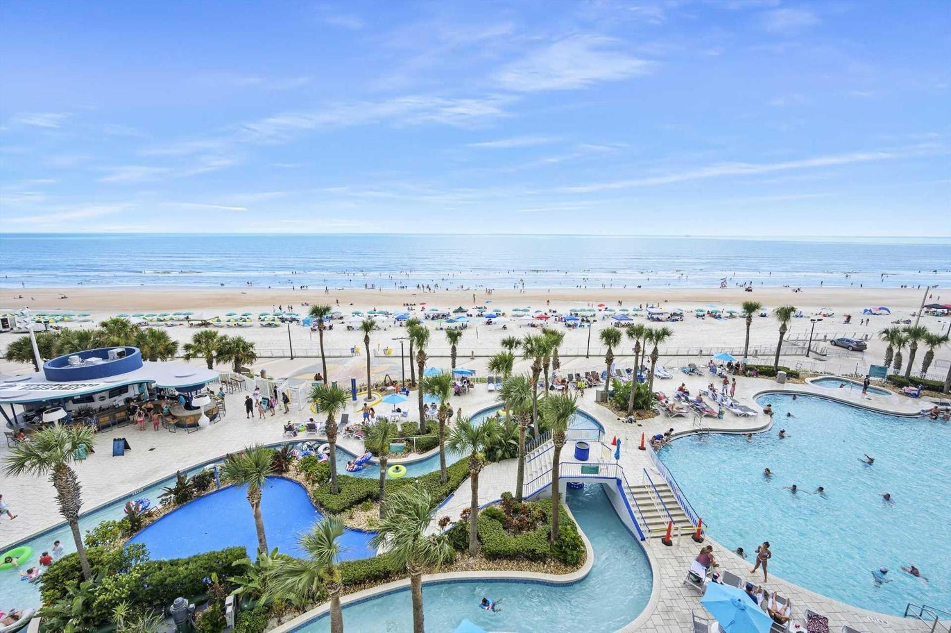 Holiday home Luxury 11th Floor 1 Bedroom Direct Oceanfront Wyndham Ocean Walk Daytona | 1107