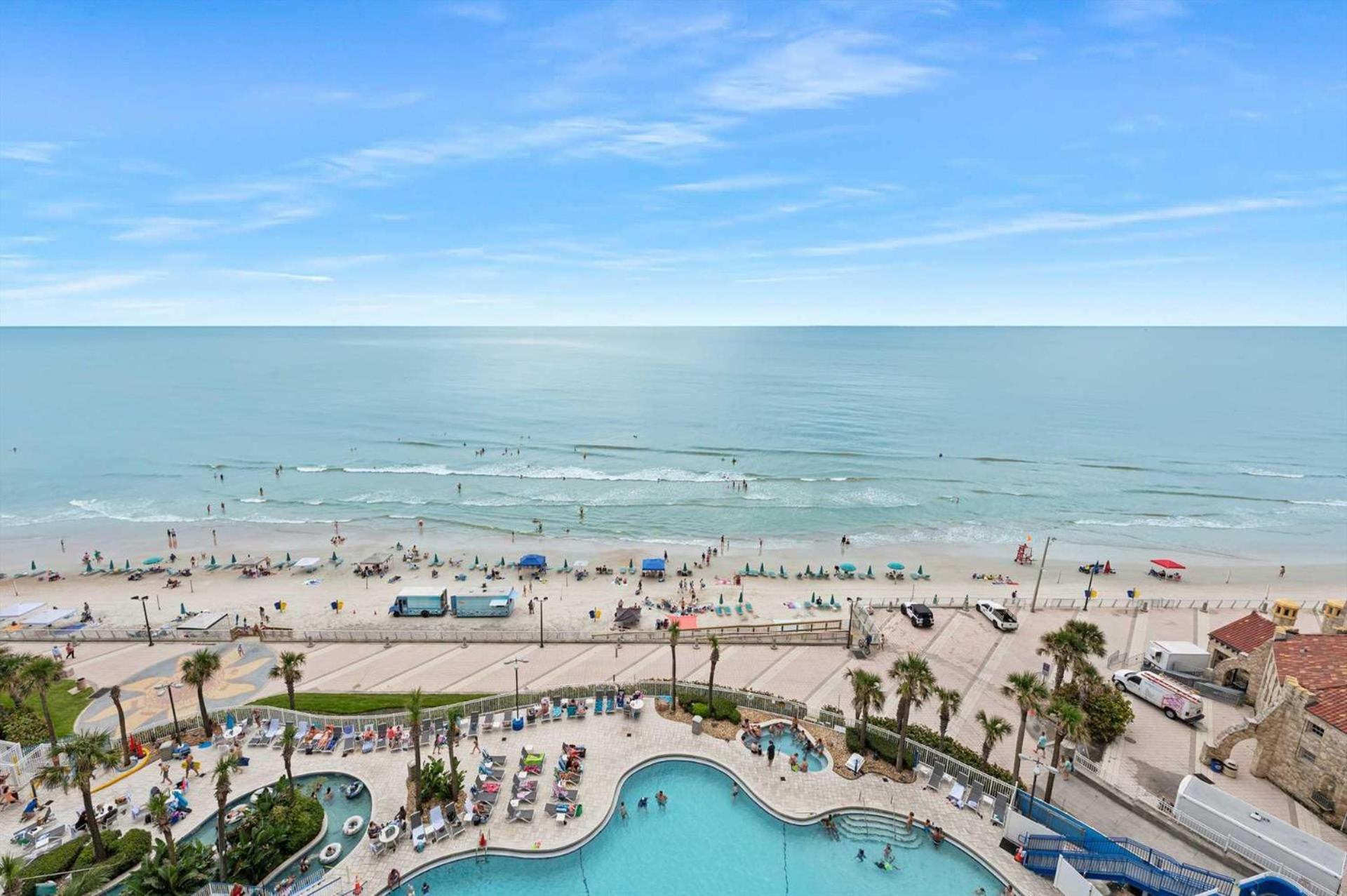 Luxury 11th Floor 1 Bedroom Direct Oceanfront Wyndham Ocean Walk Daytona | 1107 * Daytona Beach