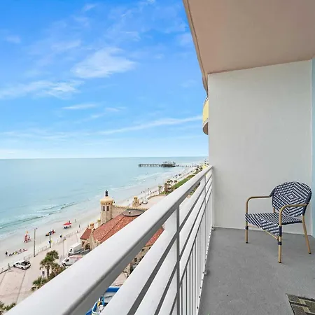 Luxury 11Th Floor 1 Bedroom Condo Direct Oceanfront Wyndham Ocean Walk Resort Daytona Beach | 1107 Exterior photo